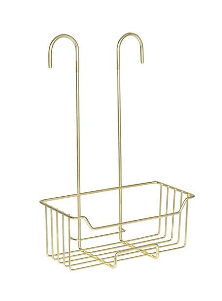 WENKO SHOWER CADDY M/ 1 HYLDE - GULD
