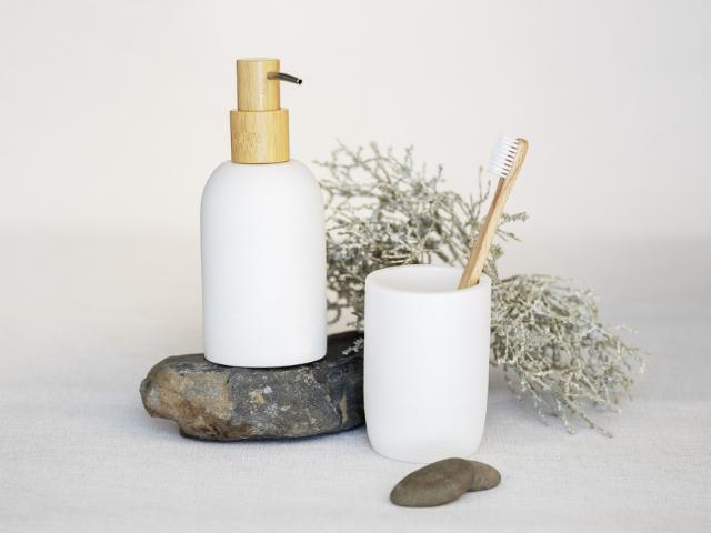 WENKO ALTAVALLE SÆBEDISPENSER - HVID