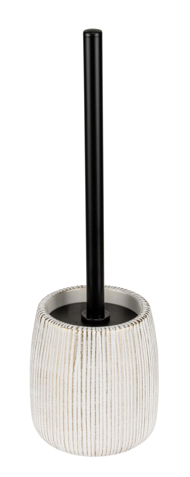 WENKO PASCOLI TOILETBØRSTE - HVID / GULD