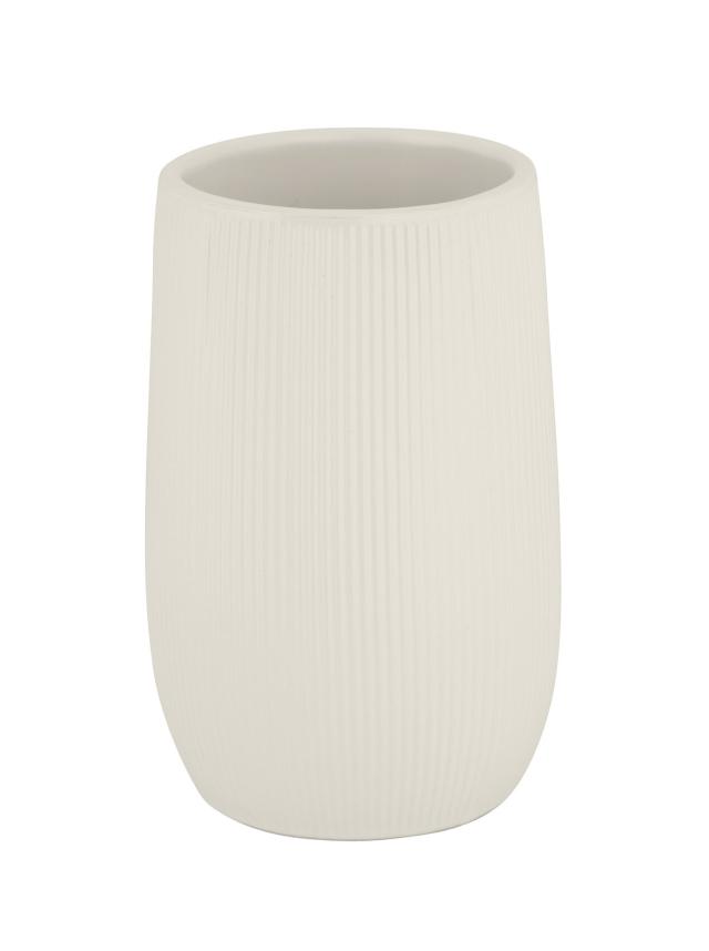 WENKO FABLO TANDKRUS - CREME HVID