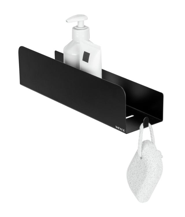 WENKO LIZAN TURBO-LOC VÆGHYLDE T/ BAD - SORT