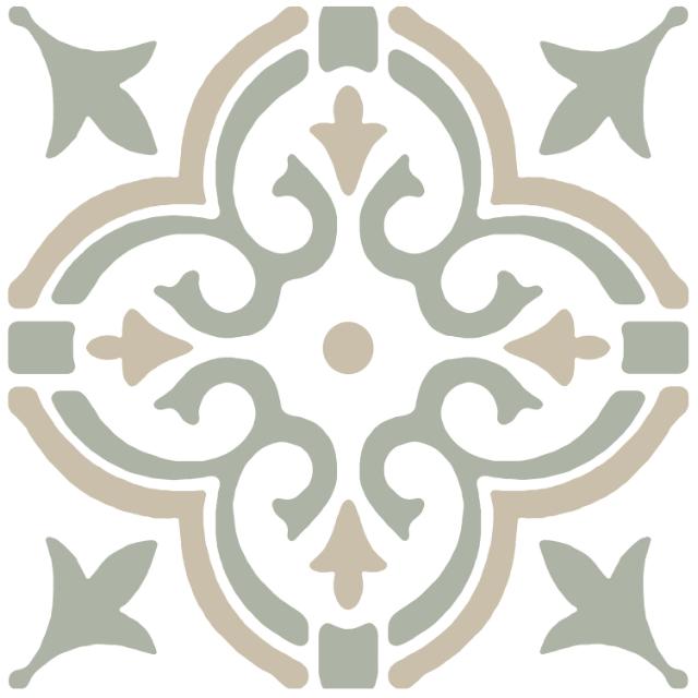 D-C-FIX CLASSIC GULVFLISER - MOTIF GREEN