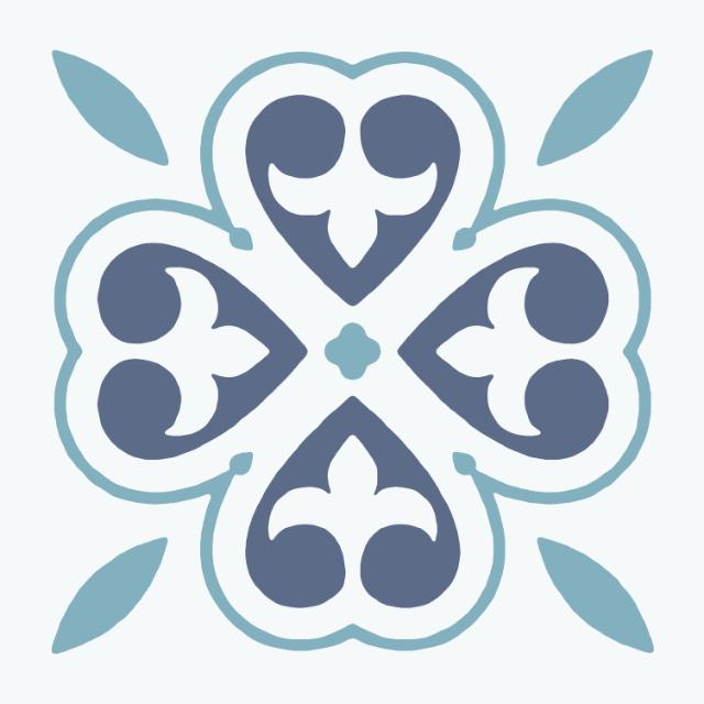 D-C-FIX CLASSIC GULVFLISER - ORIENTAL FLOWER