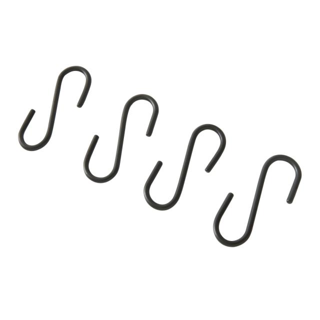 MILLEX S-KROGE TIL ORGANIZER 4 STK - SORT