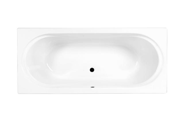 BEST DESIGN SCHUIT BADEKAR - 180 CM - HVID