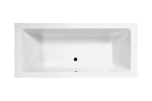 BEST DESIGN LOUNGE BADEKAR - 180 CM - HVID