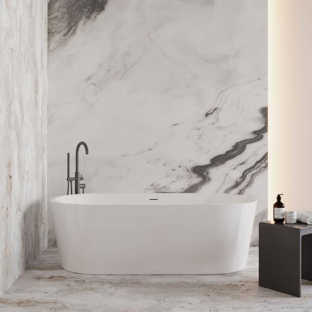 BEST DESIGN BECOMA BADEKAR - 178 CM - HVID / SORT