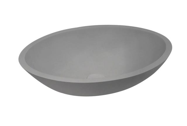 BEST DESIGN EPONA FRITSTÅENDE HÅNDVASK - 52 CM - LAVA GRÅ