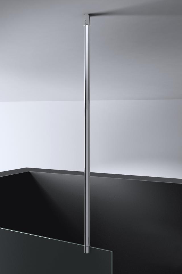 BEST DESIGN ERICO LOFTSTØTTESTANG - 100 CM - KROM