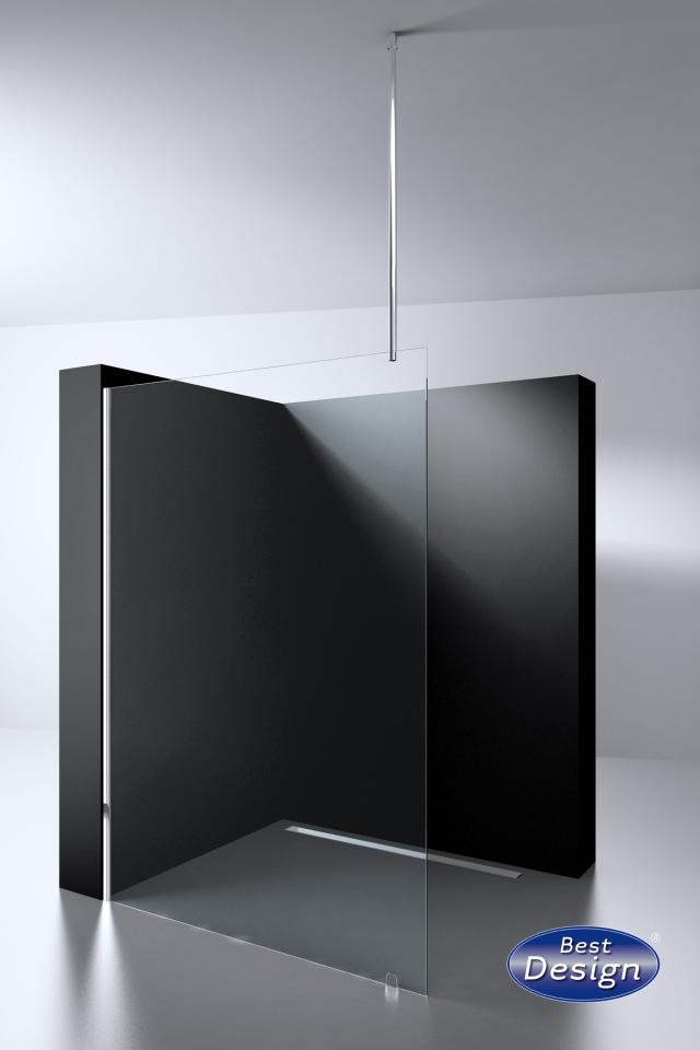 BEST DESIGN ERICO LOFTSTØTTESTANG - 100 CM - KROM