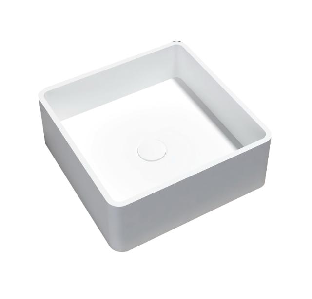 BEST DESIGN ACCIA FRITSTÅENDE VASK -  40 CM - MAT HVID