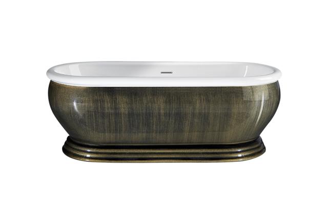 BEST DESIGN COLOR FRITSTÅENDE BADEKAR - 170 X 76 X 70 CM - GRØN