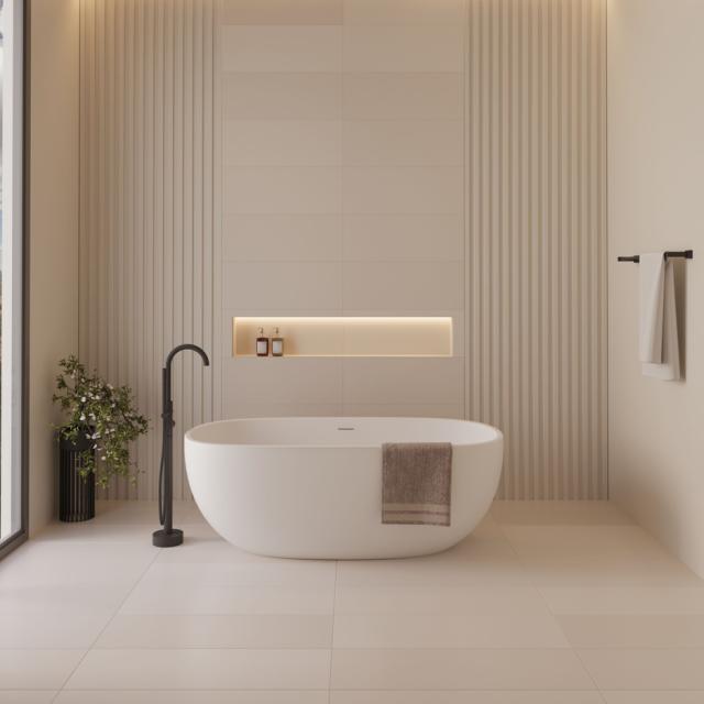 BEST DESIGN MODERNA FRITSTÅENDE BADEKAR - 170 X 78 X 61 CM - MAT HVID