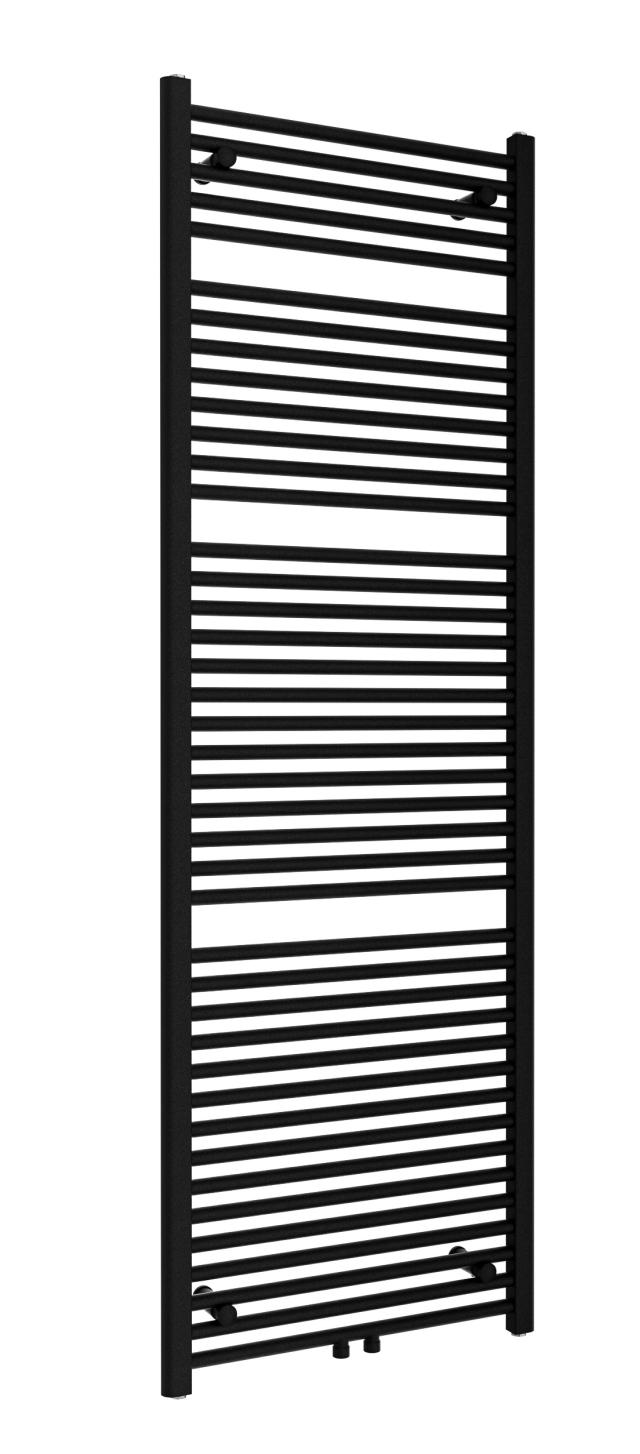 BEST DESIGN ZERO HÅNDKLÆDETØRRER - 1269 W - 120 X 60 CM - MAT SORT