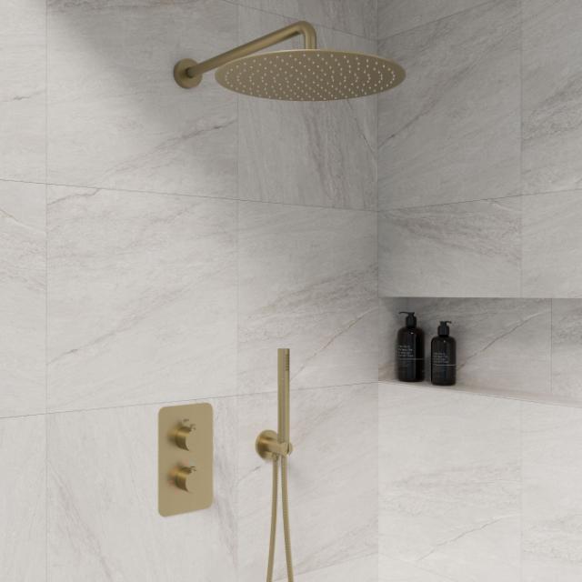 BEST DESIGN NANCY INDBYGNINGS BRUSESÆT - MAT GULD