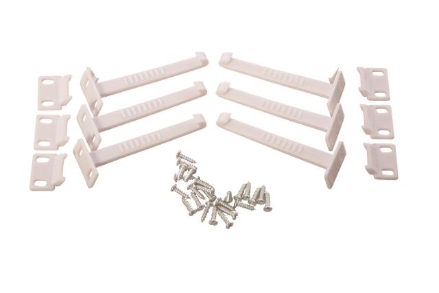 DREAMBABY LÅGESIKRING 6 STK - HVID