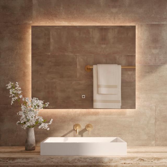 BEST DESIGN ANGOLA LED SPEJL - 80 X 60 CM