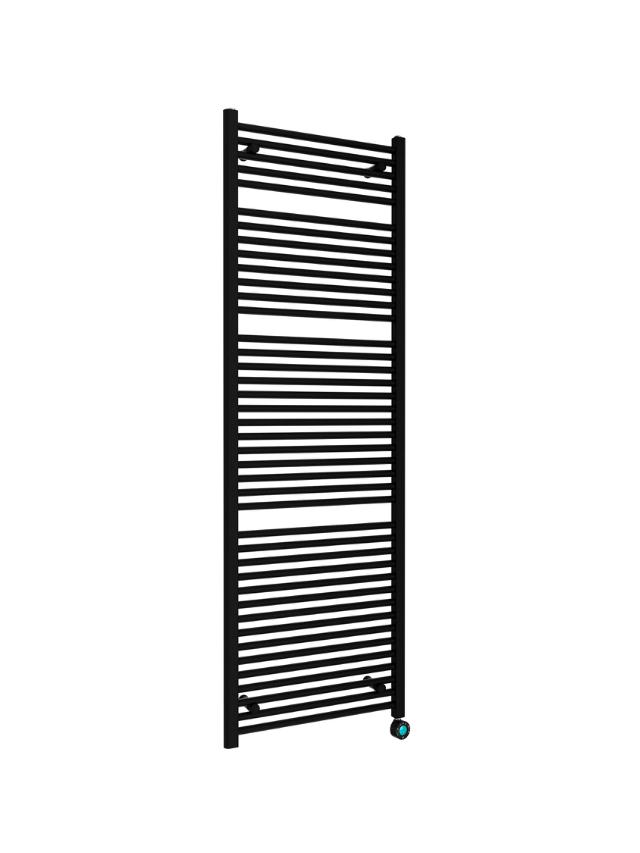 BEST DESIGN SENDEN HÅNDKLÆDETØRRER - 1160 W - 180 X 60 CM - MAT SORT