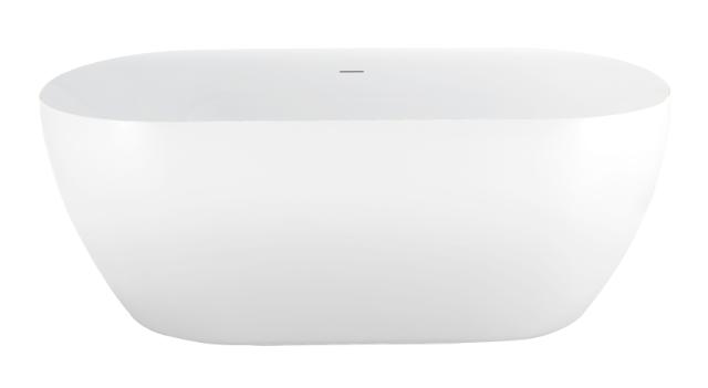 BEST DESIGN FRIDAY FRITSTÅENDE BADEKAR 178 X 78 X 60 CM - MAT HVID