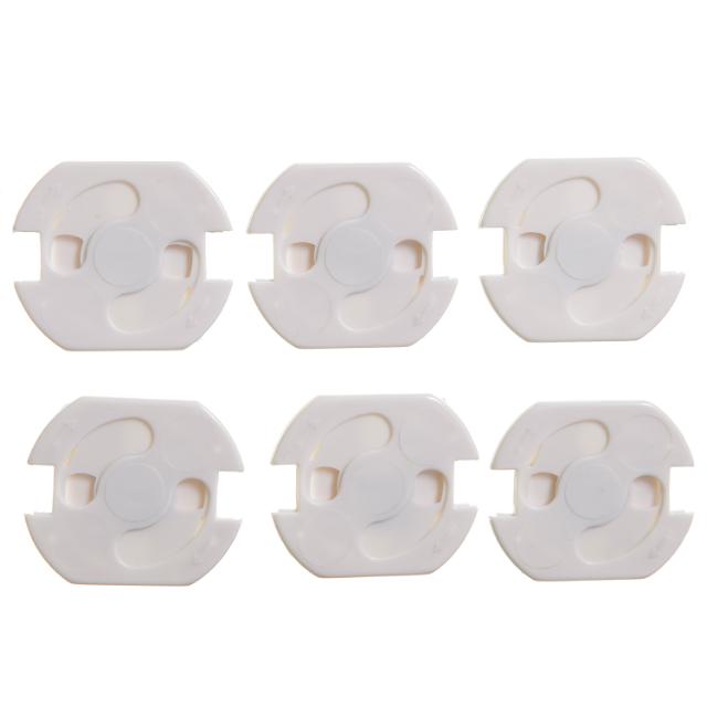 DREAMBABY SIKKERHEDSDÆKSEL T/ STIKKONTAKT 6 STK - HVID