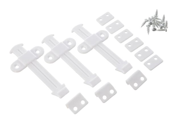 *DREAMBABY SKUFFELÅSE 3 STK - HVID