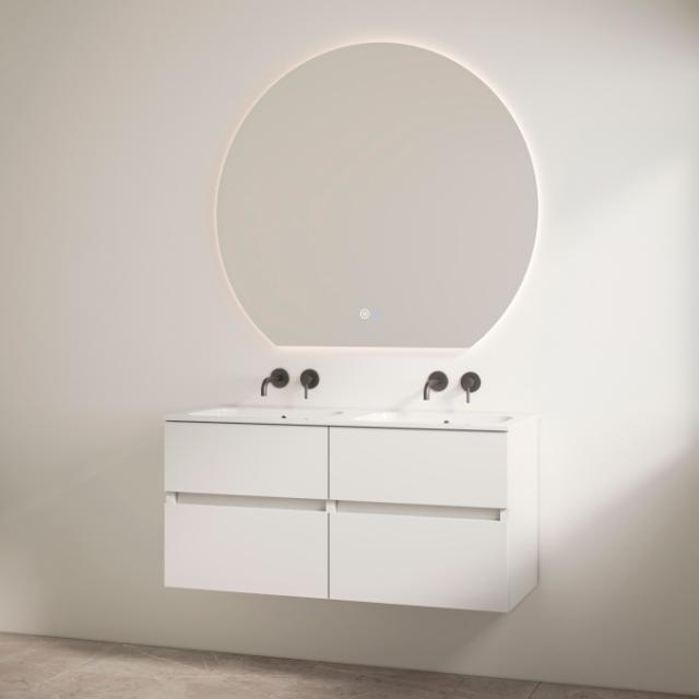 BEST DESIGN BORA ONE-BOX MØBELSÆT U/ HANEHULLER - 120 CM - HVID