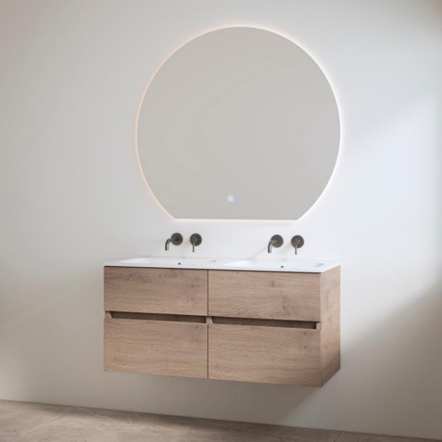 BEST DESIGN BORA ONE-BOX MØBELSÆT U/ HANEHULLER - 120 CM -  WOOD