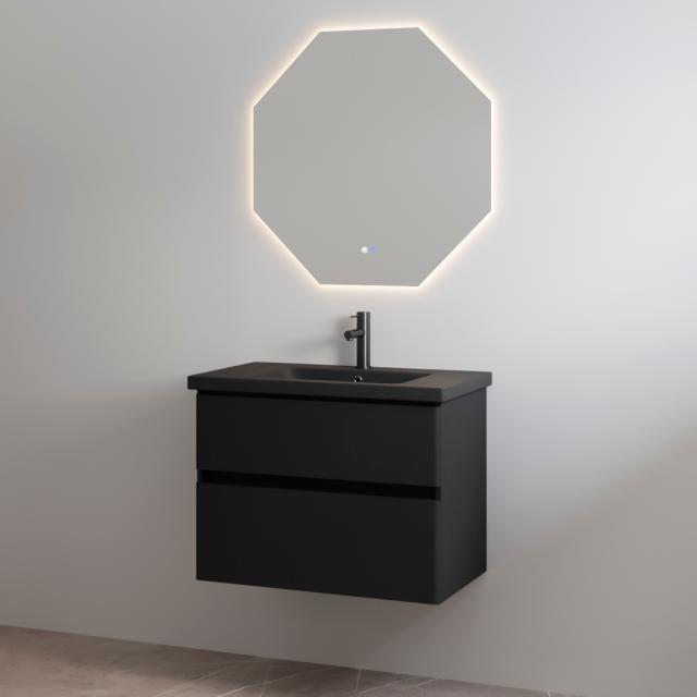 BEST DESIGN QUICK ONE-BOX MØBELSÆT- 80 CM - MAT SORT