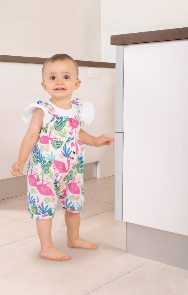 *DREAMBABY SKUM KANTBESKYTTERE 3 STK - GRÅ