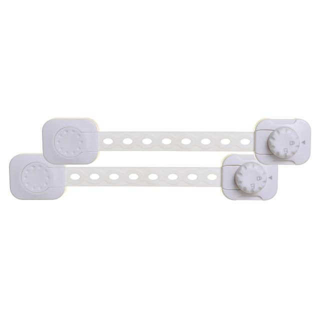 DREAMBABY TWIST N' LOCK LÅS 2 STK - HVID