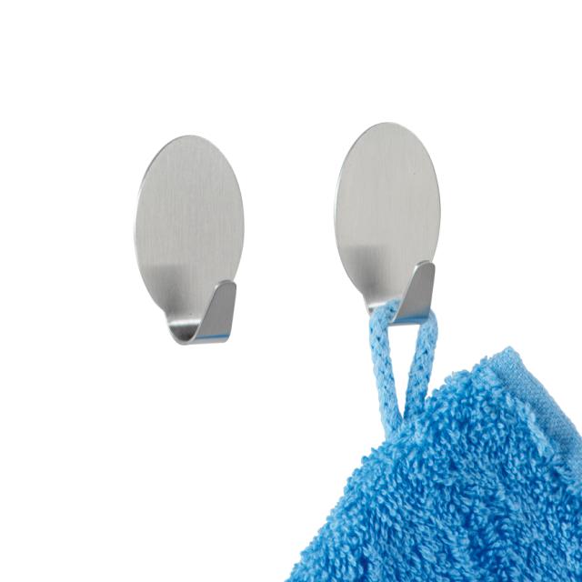 WENKO STRIP-IT MAXI HÅNDKLÆDEKROGE 2 STK. MAT