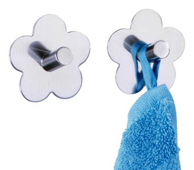 WENKO PICENO 2 STK. KROGE I BØRSTET STÅL - RUN