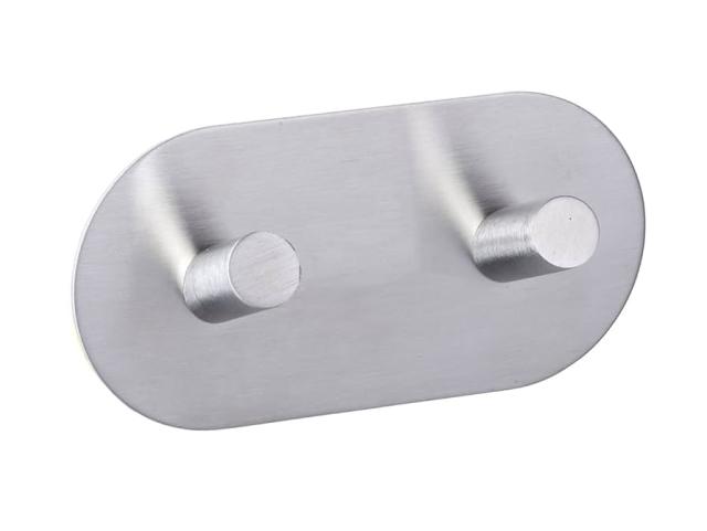 WENKO DUO DOBBELT KROG I BØRSTET RUSTFR. STÅL