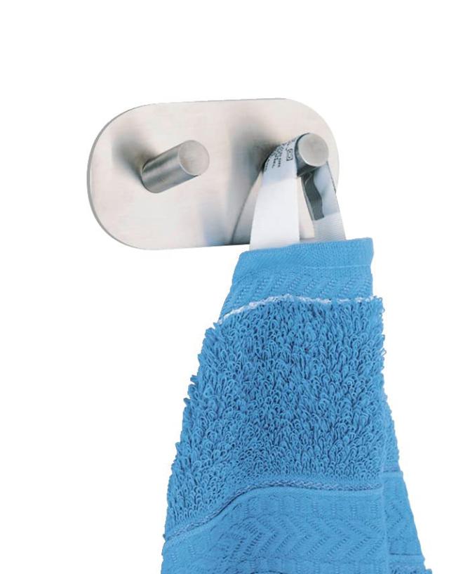 WENKO DUO DOBBELT KROG I BØRSTET RUSTFR. STÅL