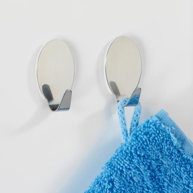 WENKO 2 STK. MAXI KROGE I BLANKT RUSTFRIT STÅL