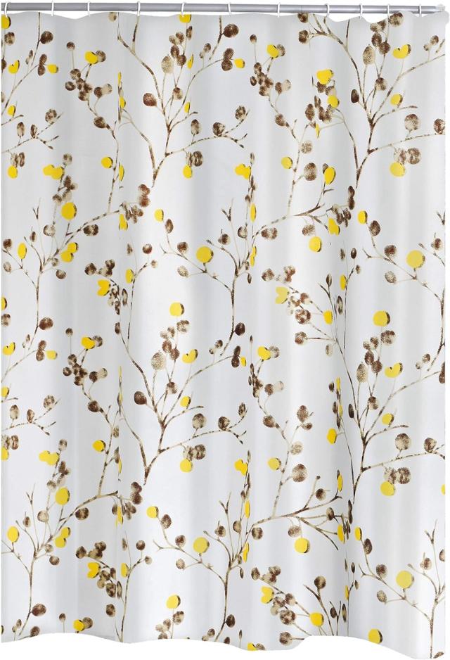 RIDDER BRUSEFORHÆNG - 180 X 200 CM - BLOMSTER MØNSTER