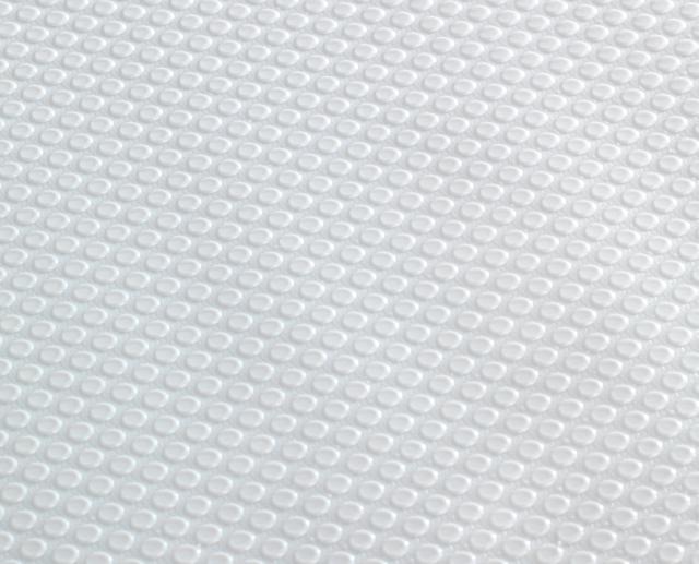 WENKO ANTI.SKRID MÅTTE DOTS 150X50  CM. - HVID