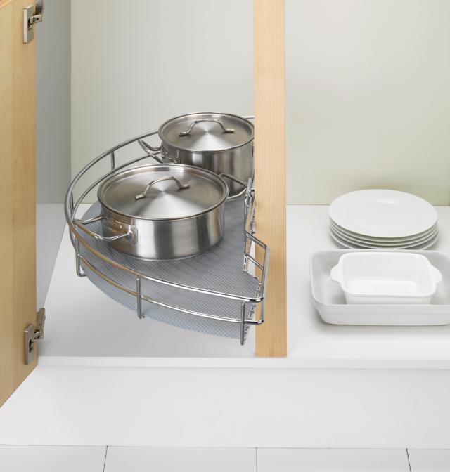 WENKO ANTI.SKRID MÅTTE DOTS 150X50  CM. - GRÅ