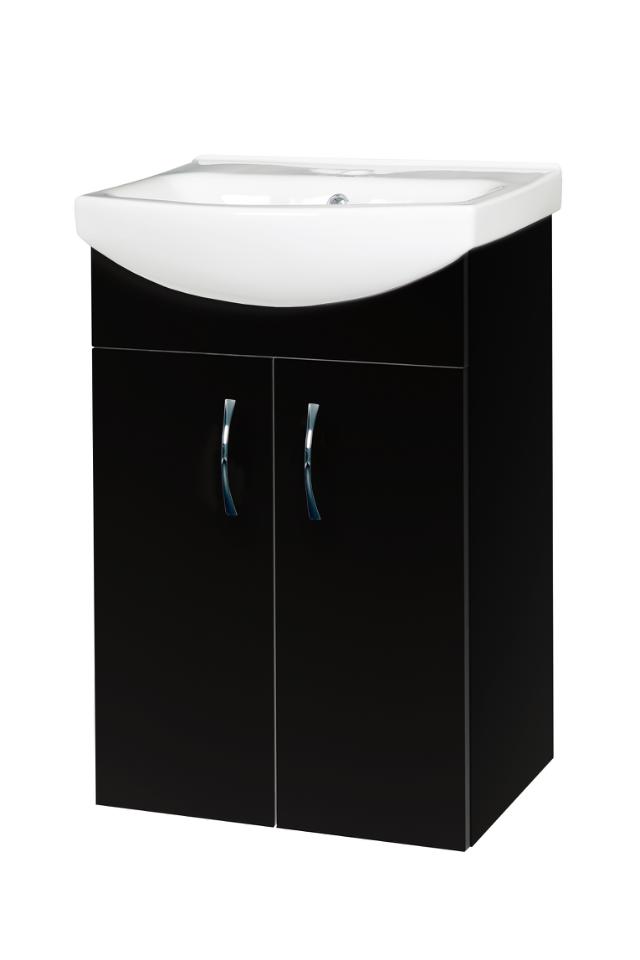 *NORTIQ ODESSA ONE BOX MØBELSÆT - 55 CM - SORT HØJGLANS