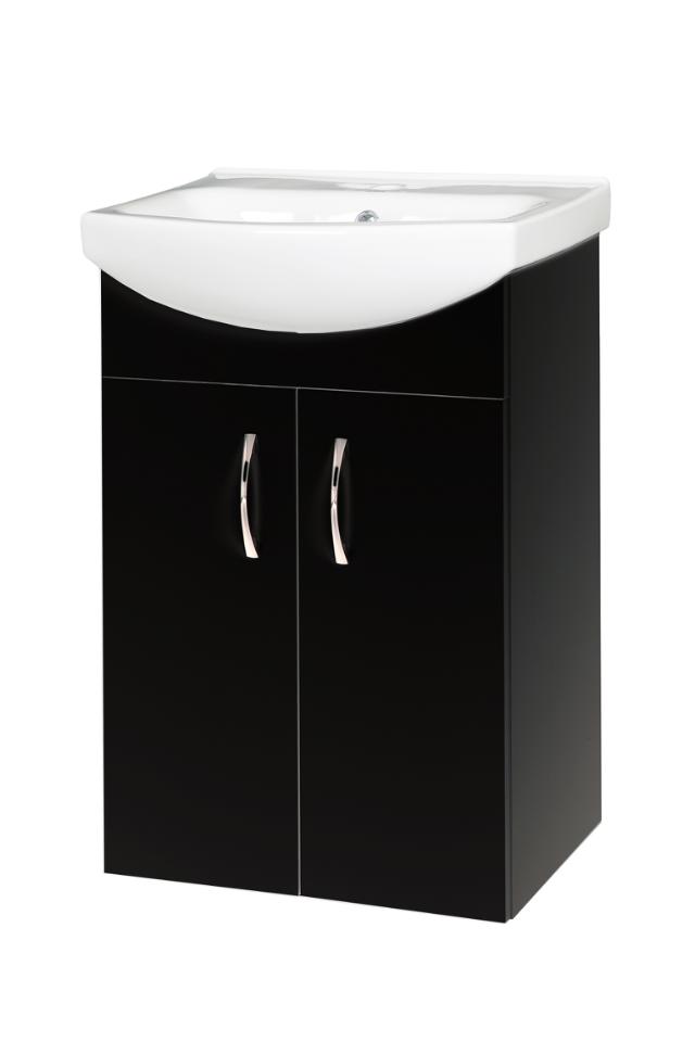 NORTIQ SHARP ONE BOX MØBELSÆT - 50 CM - SORT HØJGLANS