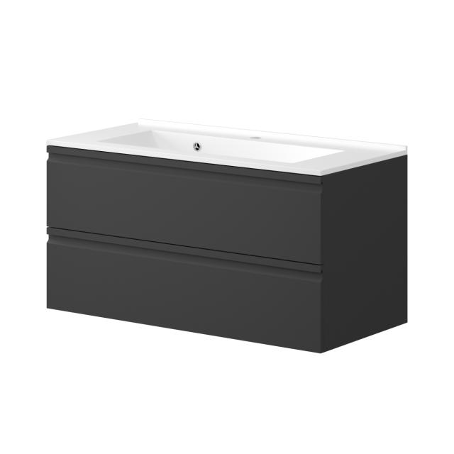 NORTIQ SYDNEY BADMØBEL - 100 CM - MAT SORT