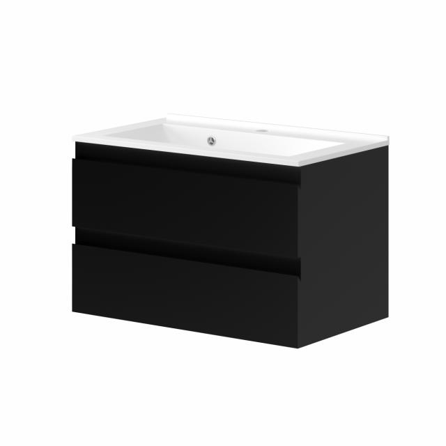 NORTIQ VENEDIG BADMØBEL - 80 CM - MAT SORT