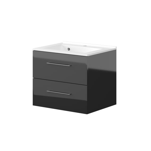 NORTIQ BAKKEDAHL BADMØBEL - 60 CM - SORT HØJGLANS