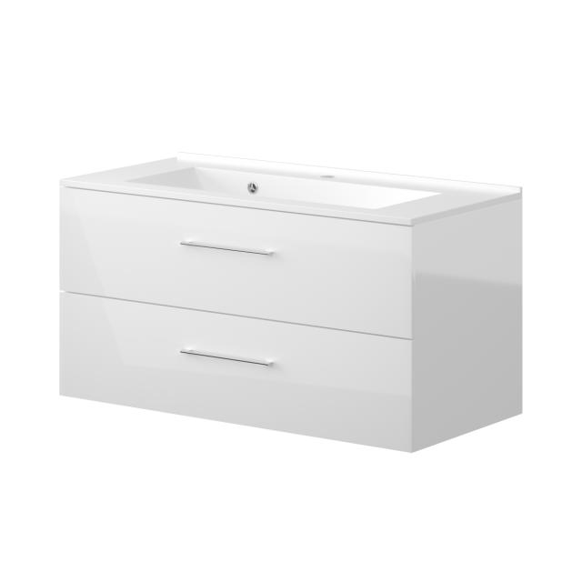 NORTIQ BAKKEDAHL BADMØBEL - 100 CM - HVID HØJGLANS