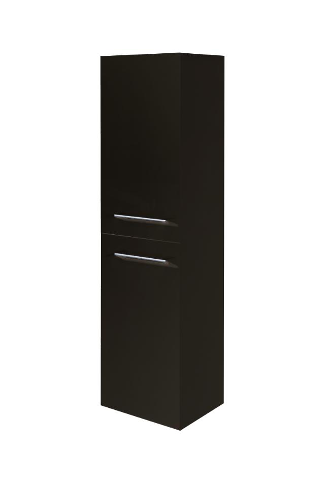 NORTIQ BAKKEDAHL HØJSKAB - SORT HØJGLANS