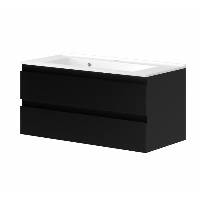 NORTIQ VENEDIG BADMØBEL - 120 CM - MAT SORT