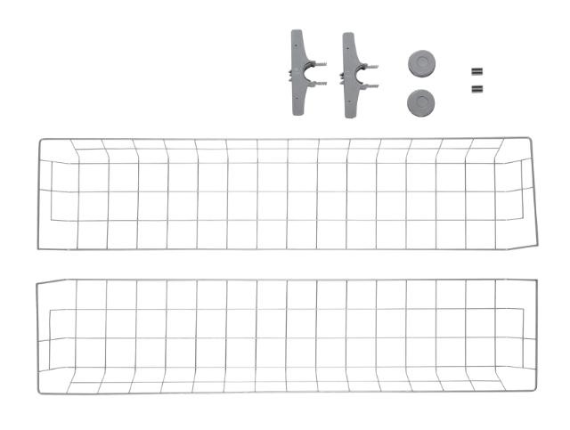 WENKO HERKULES - 2 STK. TRÅDKURVE