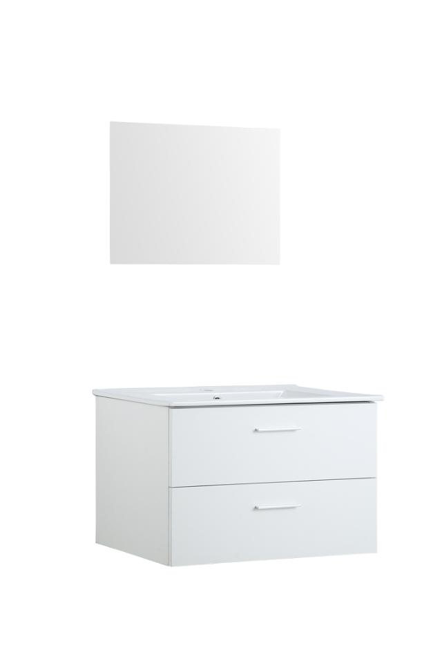 NORTIQ BERGAMO MØBELSÆT - 80 CM - MAT HVID