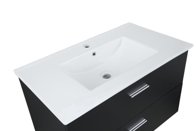 NORTIQ BERGAMO MØBELSÆT - 80 CM - MAT SORT