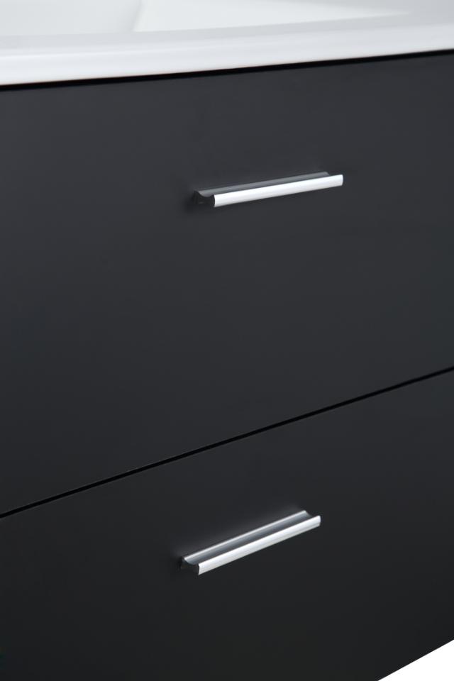 NORTIQ BERGAMO MØBELSÆT - 80 CM - MAT SORT